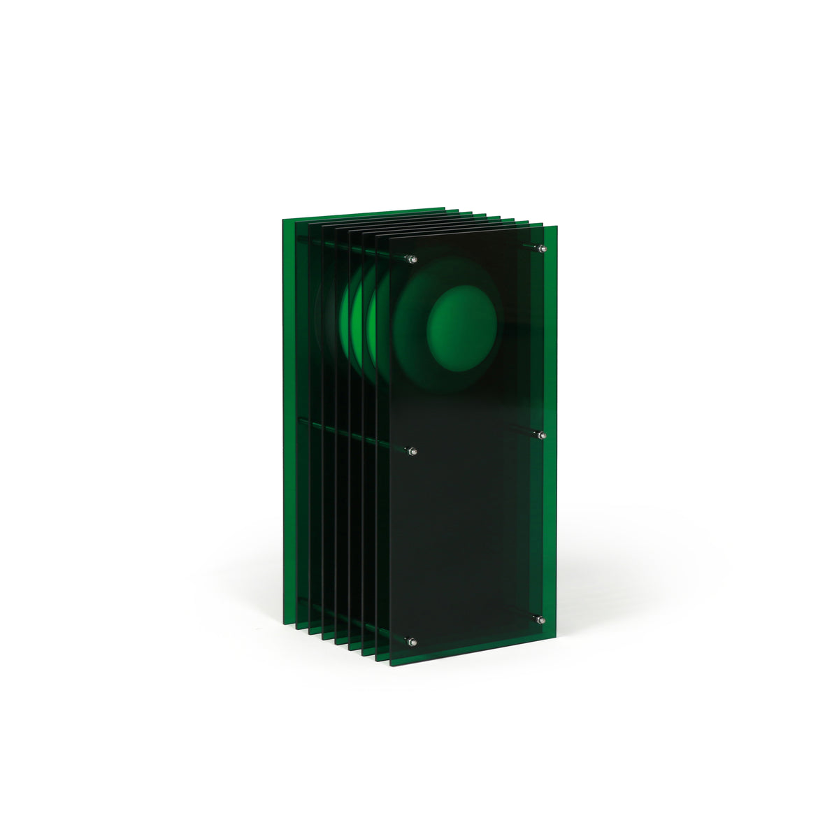 Lớp small rectangle in green acrylic