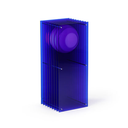 Lớp big rectangle in blue acrylic