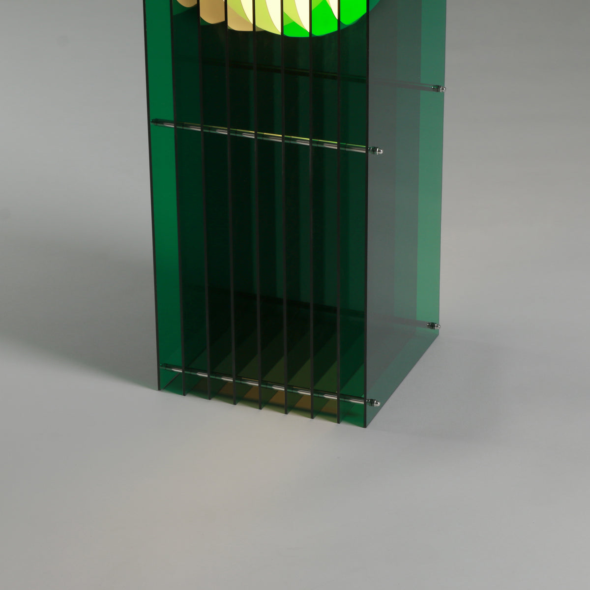 Lớp big rectangle in green acrylic