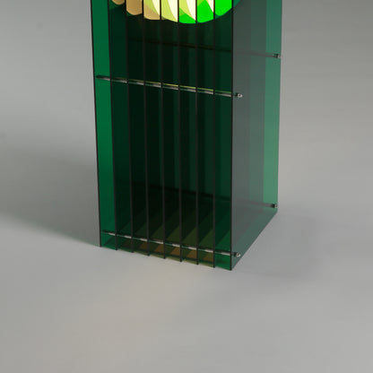 Lớp big rectangle in green acrylic