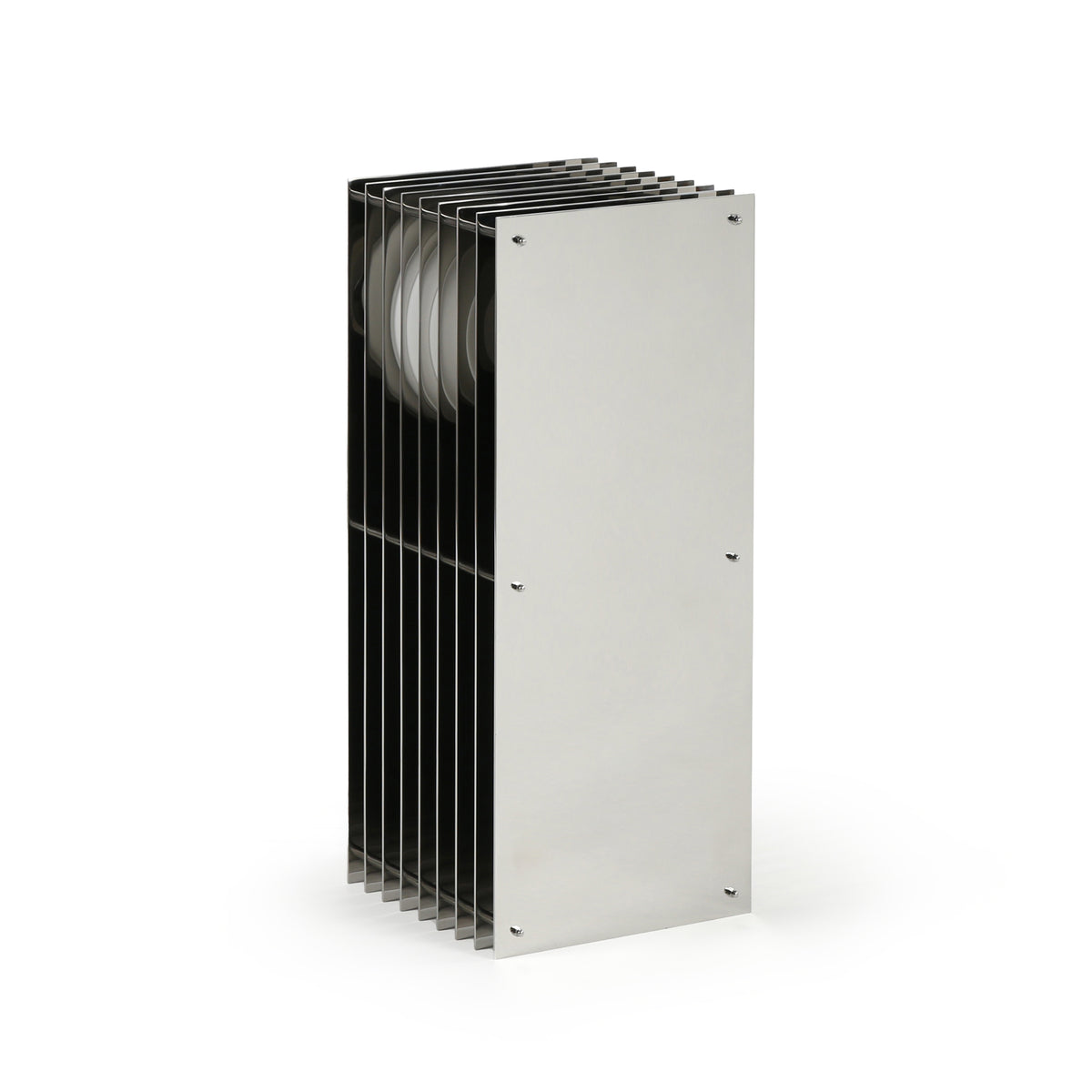 Lớp big rectangle in mirror polished stainless steel