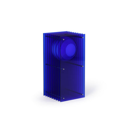 Lớp small rectangle in blue acrylic