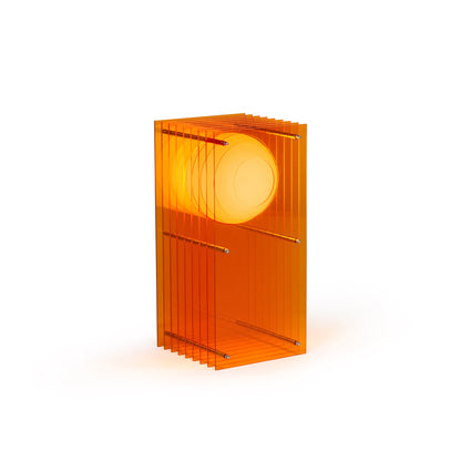 Lớp small rectangle in orange acrylic