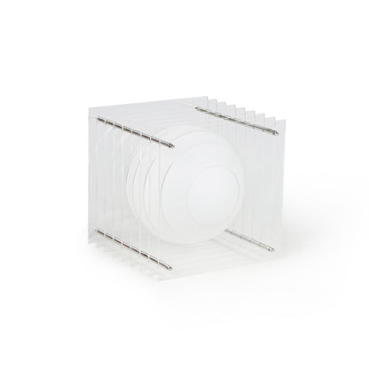 Lớp big square in clear acrylic