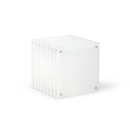 Lớp big square in milky acrylic