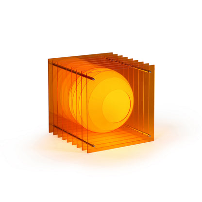 Lớp big square in orange acrylic