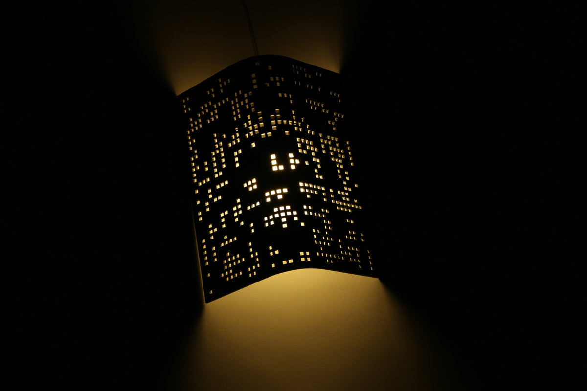 Điểm lamp in raw steel