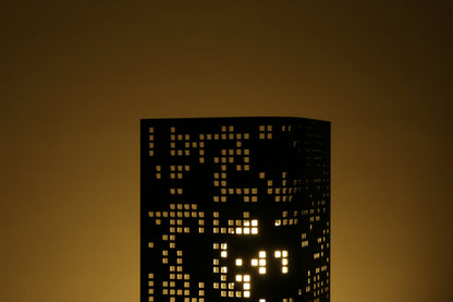 Điểm lamp in raw steel