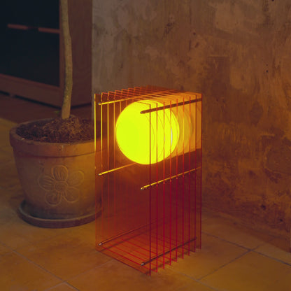 Lớp small rectangle in orange acrylic